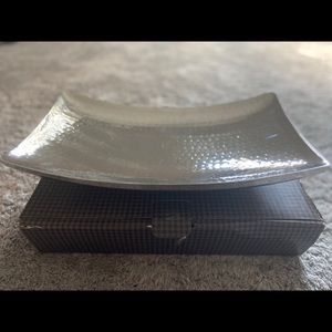 Silver potpourri decorative bowl